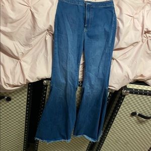 free people flare jeans